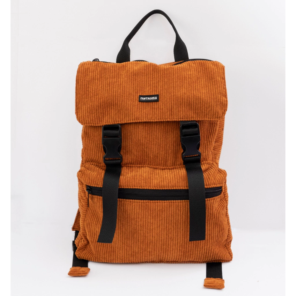 MOCHILA 80'S VELUDO