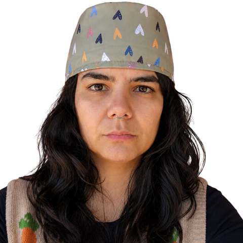 Touca de trabalho +estampas
