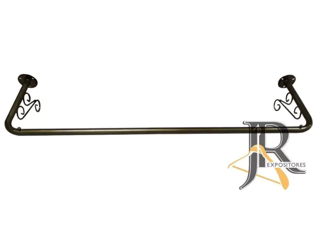 Arara de Parede Retrô em Ouro Velho