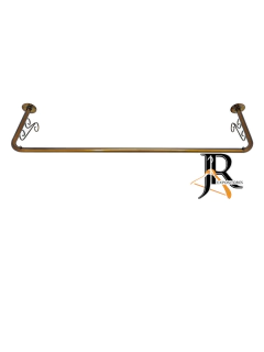 Arara de Parede Retro Ouro Velho