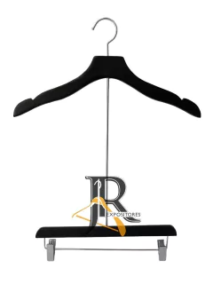 Cabide de Madeira SK Preto Conjunto | Unidade