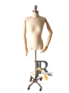 BUSTO COM BRAÇO ARTICULÁVEL E PEDESTAL ROSÊ