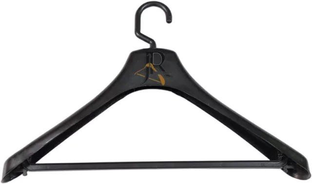 Cabide para Terno de Plástico com Gancho de Plástico | Caixa com 100 Unidades