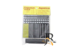 Kit Preço P para Vitrine com Imã