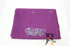 Cortina para Provador 1,95mt altura x 3,20mt de comprimento Tecido Brim | Unidade - JR Expositores