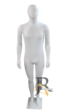 Manequim Masculino de Plástico Tradicional Branco