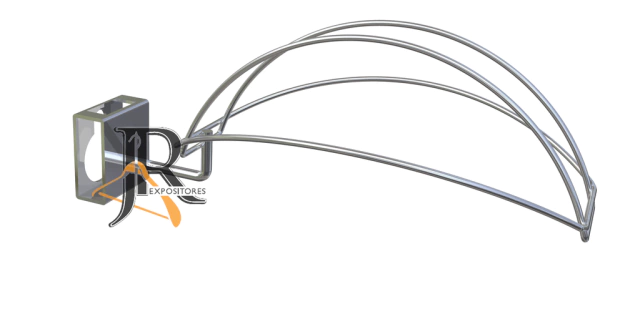 Porta Boné Cromado Ponto Premium - comprar online