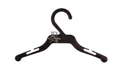 Cabide Descartável Infantil Preto | Caixa com 1000 Unidades