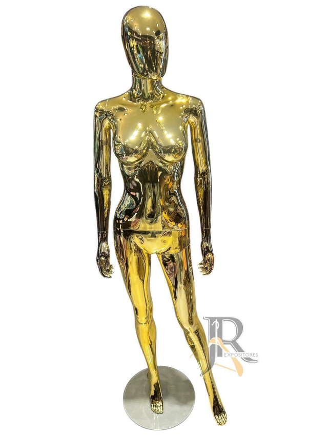 MANEQUIM FEMININO IMPORTADO DOURADO