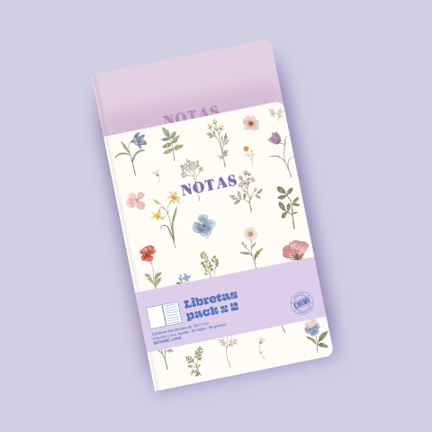 Pack libretas x 2 Botanic Love