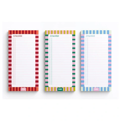 Set x3 block de notas 10x20