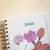 Agenda A5 Docente Flores Beige en internet