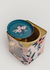 Latas para galletitas con visor amapolas rosas en internet