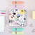 Cuaderno Flores Amarillas Stickers y Sobre - comprar online