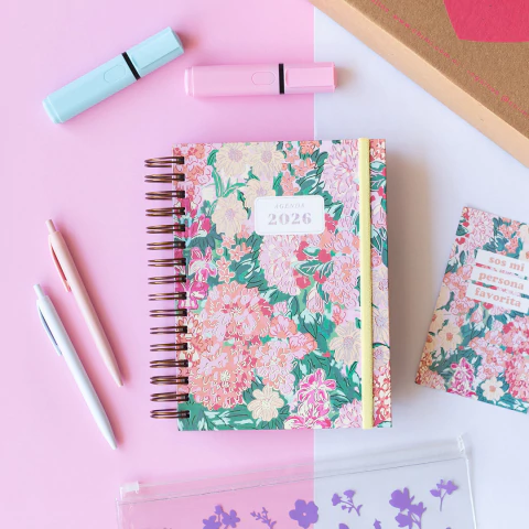 Agenda Universitaria A5 Floribunda - comprar online