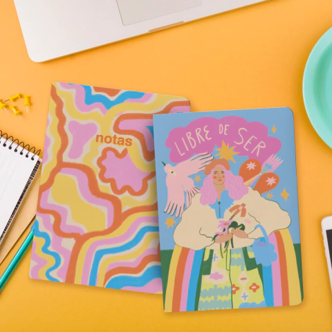 Set x2 Libretas LIBRE DE SER