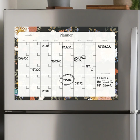 Planner imantado Jardín nocturno GRANDE