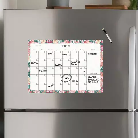 OUTLET! Planificador Mensual Imantado Floribunda - comprar online