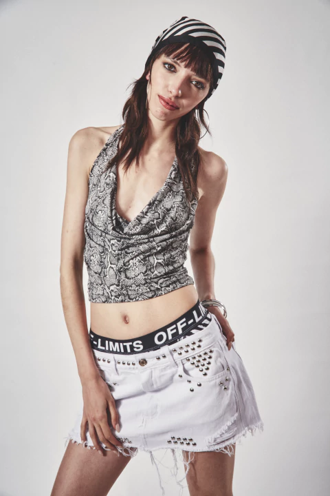 1635 SHORT WHITE CUBIK - comprar online