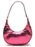 bolsa meia lua croco