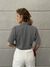 Camisa Cropped Listrada