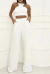 conjunto top e calça pantalona