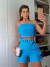 Conjunto Top e Short Pregas - Ref.425 - DMS Boutique 