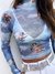 Blusa Estampa de Anjos