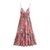  Vestido Longo de Alcinhas Estampado 