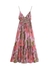  Vestido Longo de Alcinhas Estampado 