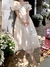 vestido longo floral delicado