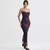 Vestido Longo Floral de Tule