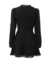 Vestido Preto Manga Longa