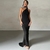 Vestido Longo Decote Sexy