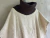 Poncho Polera corto de lana souffle - crudo - tienda online