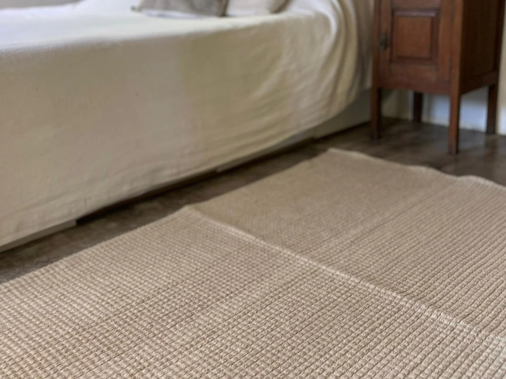 Alfombra Sarga diseño - 1.50 x 1 - crudo