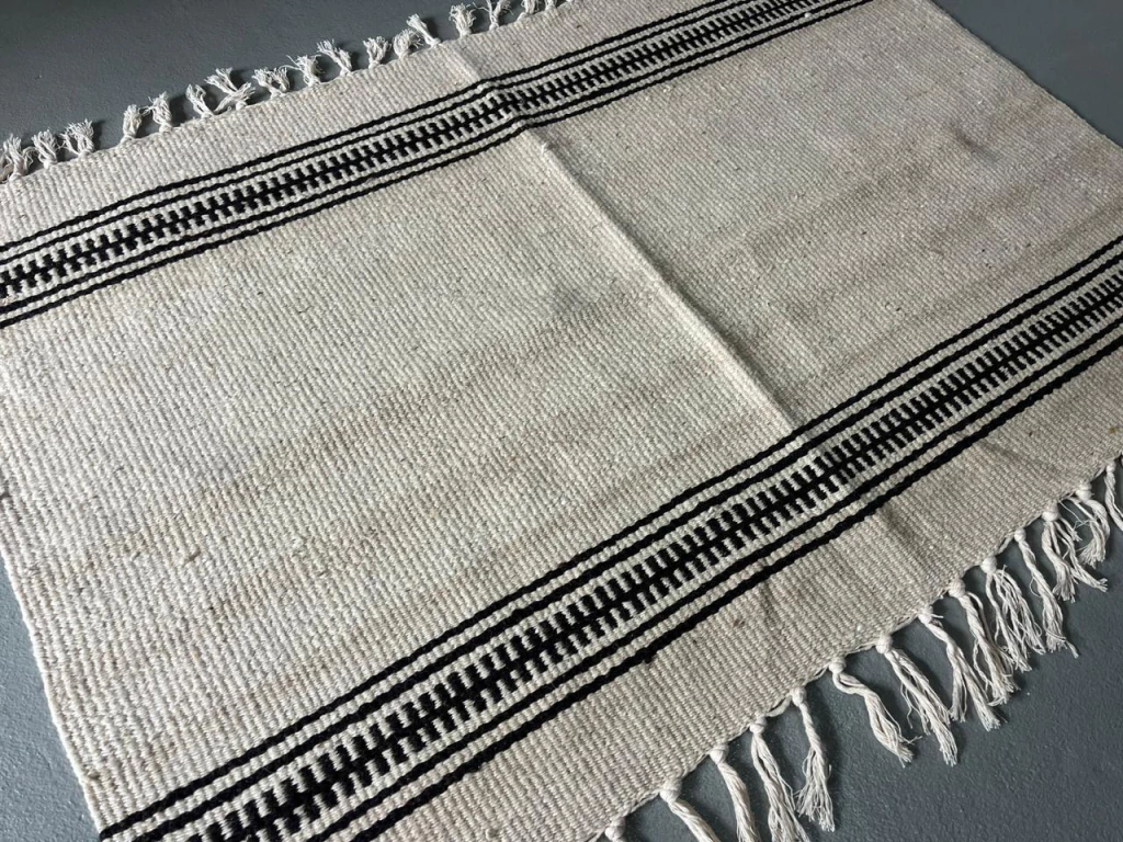 Alfombra Patagonia - 0.80 x 1.20 - beige y chocolate