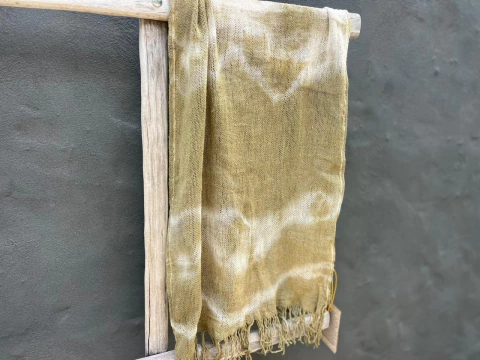 Pashmina de hilo abierto - TINTES NATURALES - 1.20 x 0.50 - comprar online