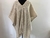 Poncho de lana clásico corto - crudo - tienda online