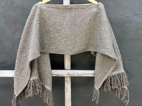 PONCHO DE LANA CORTO - tienda online