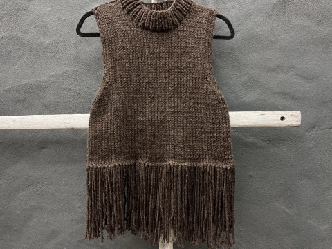 CHALECO ALAZÁN DE LANA - comprar online