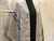 Pashmina - camino de lana clásica - beige ceniza oscuro c/ negro - 2.40 x 0.40 - comprar online