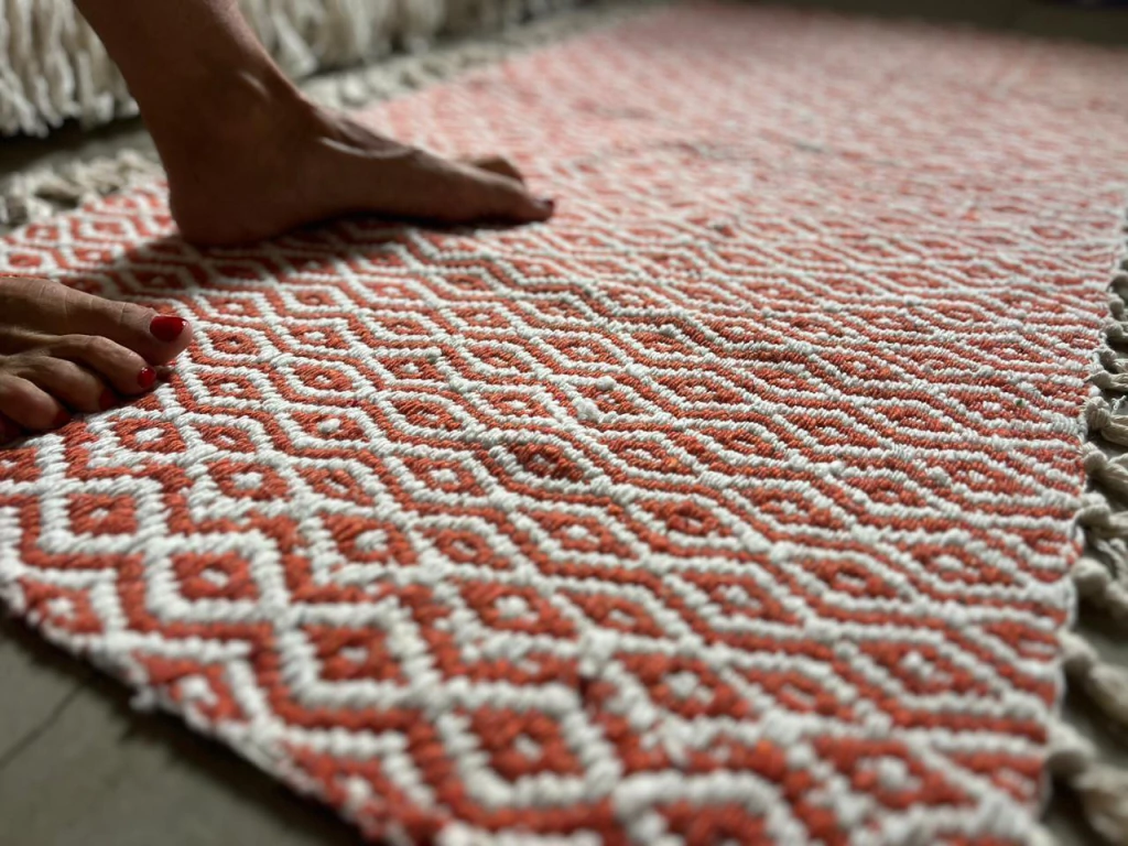 Alfombra Rombo - 0.60 x 1.20 - ladrillo