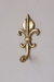 PERCHA FLOR DE LIS ~ BRONCE en internet