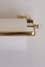PORTA ROLLO DE COCINA EN BRONCE CON CRISTAL - comprar online