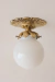 VELADOR DE ESTILO CHICO ~ BRONCE - comprar online