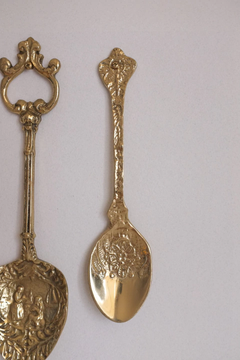 CUCHARA CHICA DE ESTILO ~ BRONCE