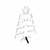 ARBOLITO NAVIDAD TABLITAS MADERA CRISTAL - CR360D