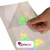 VINILO SUBLIMABLE A4 HOLOGRAFICO TRANSPARENTE ARCOIRIS AUTOADHESIVO DURACAL - 1 HOJA