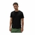 REMERA UNISEX ALGODON CARDADO - NEGRO